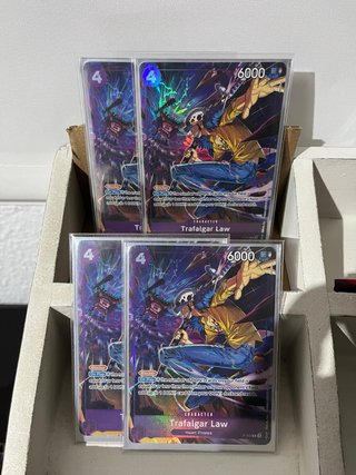 4 Cartas Promo Trafalgar Law