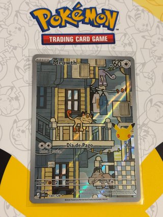 Carta Pokémon Meowth 30 Aniversario