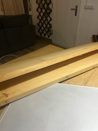 Tablas de madera para estantería