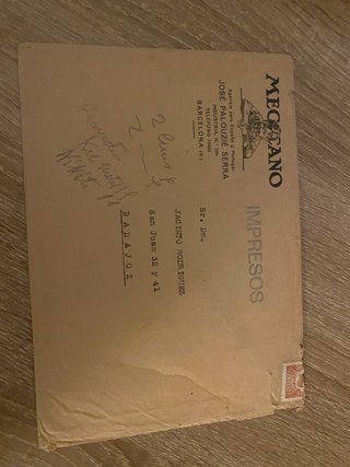 Sobre antiguo Meccano