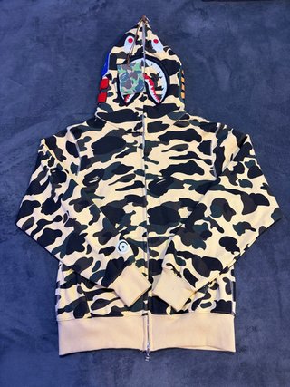 Felpa Bape Shark Camo - Taglia S