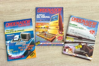 3 Revistas Ordenador Popular (1986) Super Mac Appl