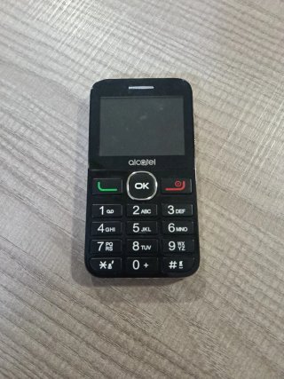 Teléfono Móvil Alcatel Negro