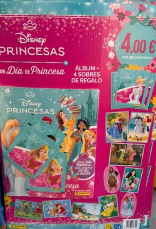 Álbum Disney Princesas Panini colección completa