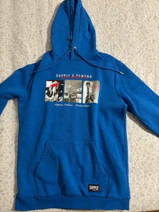 Sudadera Supply & Demand Azul