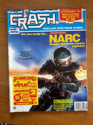 Revista Crash nº 83 - Diciembre 1990