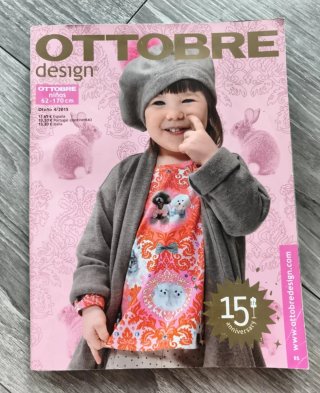 Revista Ottobre design niños costura patrones
