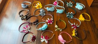 Diademas variadas. Hechas a mano
