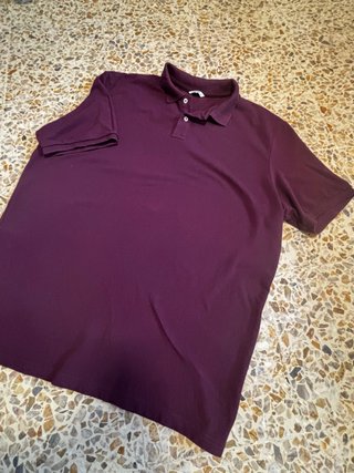 Polo Morado de Hombre XXXL