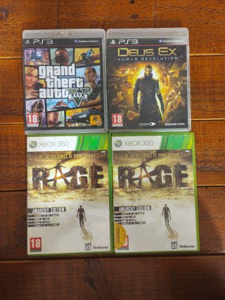 Pack 4 Juegos PS3 y Xbox 360