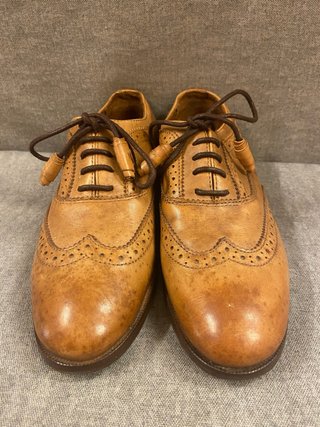 Zapatos Blucher Brogue de Piel