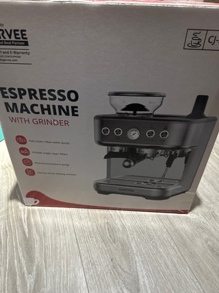 Cafetera Espresso Garvee con Molinillo