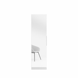 Mueble Zapatero con Espejo Blanco