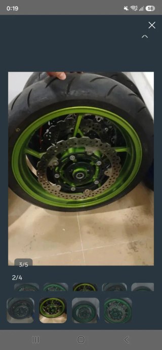 Rueda Delantera Kawasaki Z900