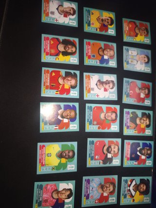 Lote de 18 Cromos Panini Mundial 2026