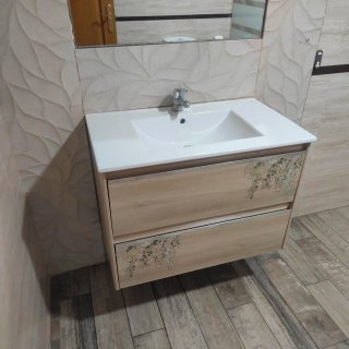 Mueble de Lavabo con Cajones 80cmx60cm