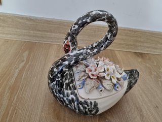 Cisne Joyero de Cerámica Ardalt 50-60s