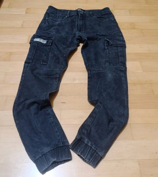 Pantalón Cargo Negro Vintage
