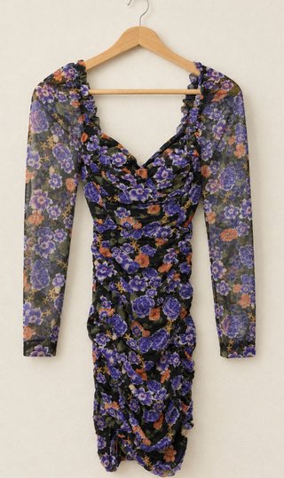Vestido Corto Floral