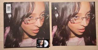 Tinashe Popstar Vinilo Transparente Firmado