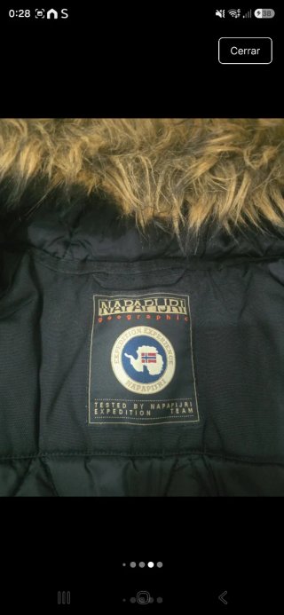 Chaquetón Napapijri Negro Talla XXL