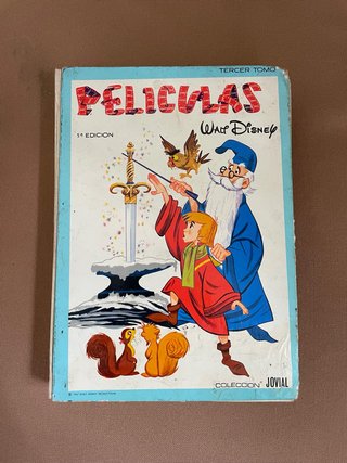 Libro Películas Walt Disney - Tercer Tomo (1967)
