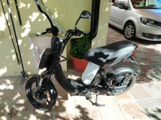 Bicicleta Eléctrica E-Bike Negra