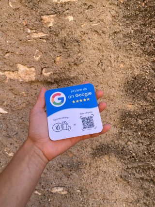 Tarjeta NFC Google Review
