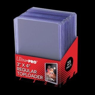25 Protectores Toploader Ultra Pro