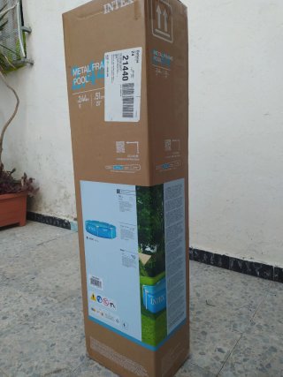 Piscina Intex Metal Frame 244x51cm