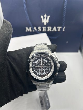 Reloj Maserati Plateado