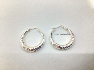argollas plata 925mm