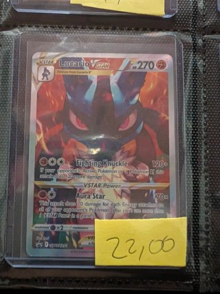 Carta Pokémon Lucario V-ASTRO (SWSH 291)