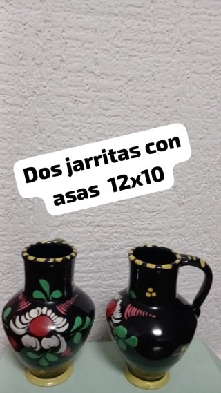 Set de 2 Jarritas Decorativas