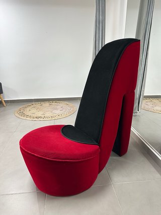 Sillón Decorativo en Forma de zapato de tacón