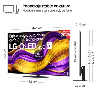 LG OLED evo AI OLED65G56LS 4K Smart TV