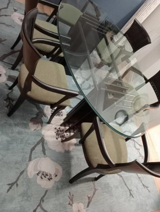 Sillas comedor con reposa brazos