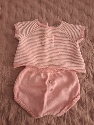 Conjunto de Punto COCONUT Talla 0-1 Meses