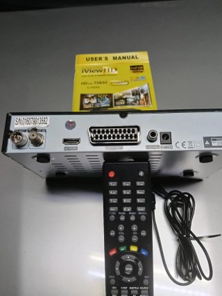 Receptor de Satélite iViewHD T2&S2