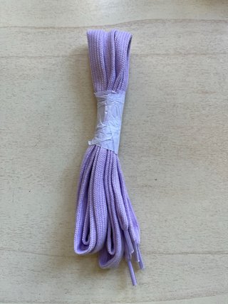 Lacci per scarpe lilla