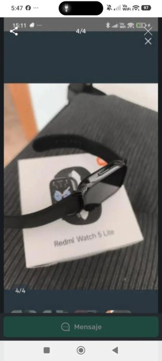 Xiaomi Redmi Watch 5 Lite Negro