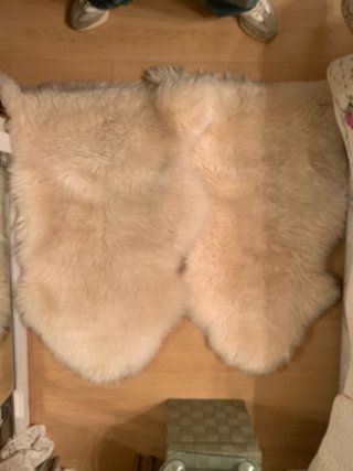 2 Tappeti in Pelliccia Ikea