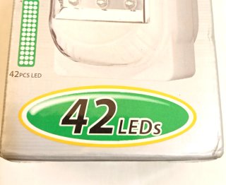 Lámpara emergencia recargable 42 LED DP - NUEVA
