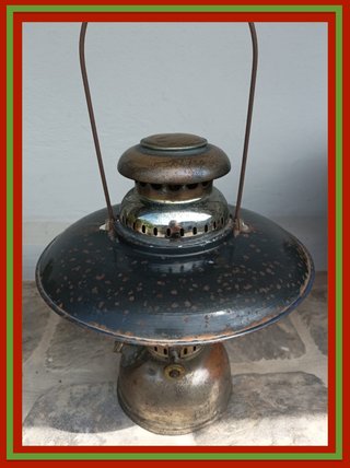Lampada a cherosene vintage Petromax Rapid Baby