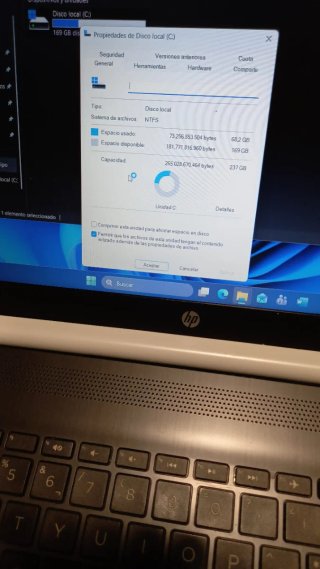 Portátil HP Core i5 12GB RAM 256GB SSD