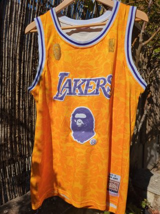 Camiseta Baloncesto Lakers BAPE Talla S