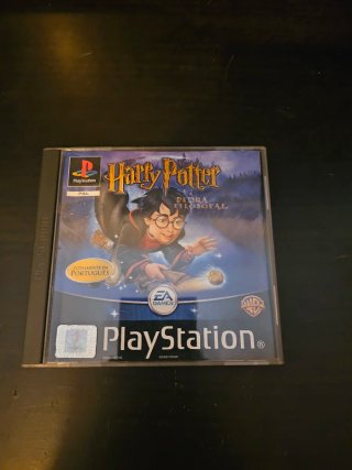 Jogo ps1 Harry Potter e a Pedra Filosofal PT Pal