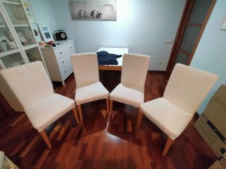 Pack de 4 Sillas de Comedor de IKEA
