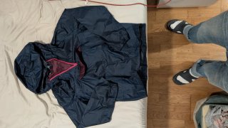 Chubasquero azul para niño - Talla 7-9 años