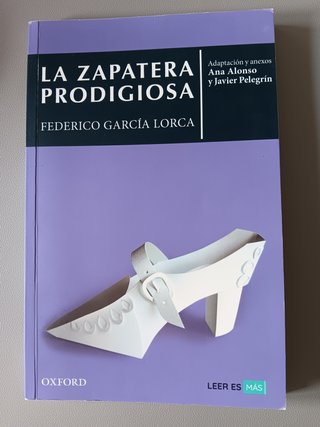 Libro la Zapatera Prodigiosa